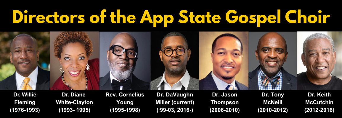 Looking back on the Gospel Choir's history