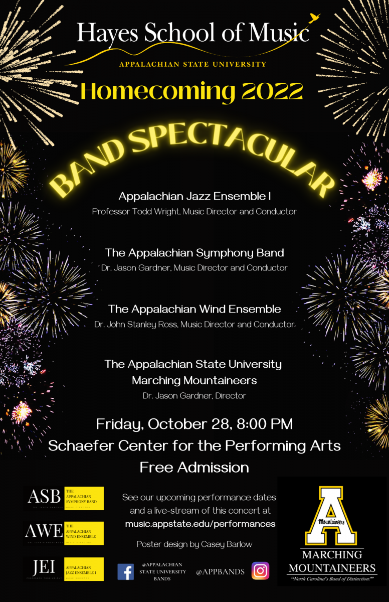 Homecoming Band Spectacular poster