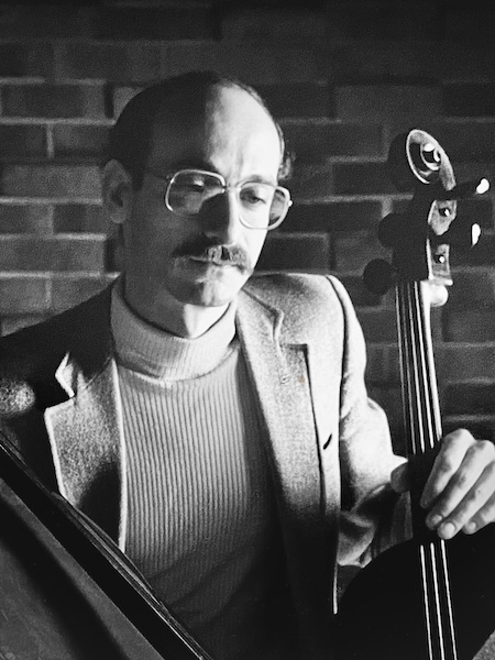 Dr. Kenneth Lurie with cello