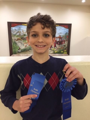 First-year Olympiad pianist Brian Newmark